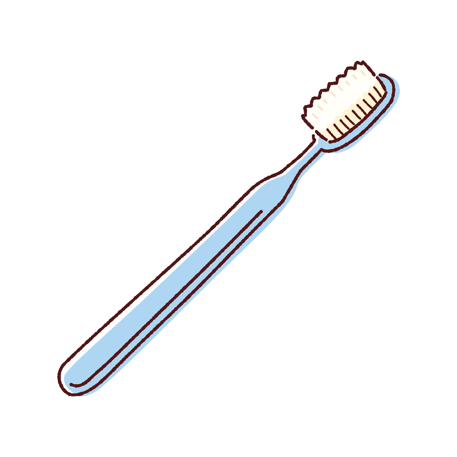歯ブラシのイラスト