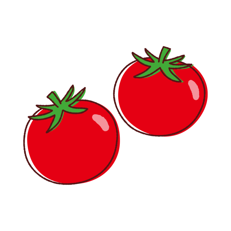 プチトマトのイラスト