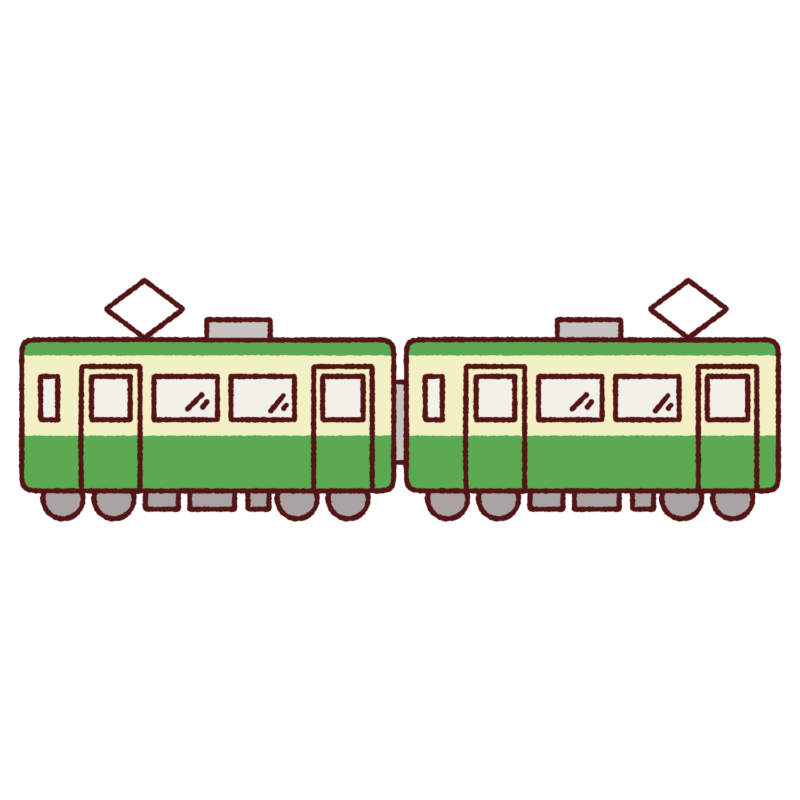 電車のイラスト