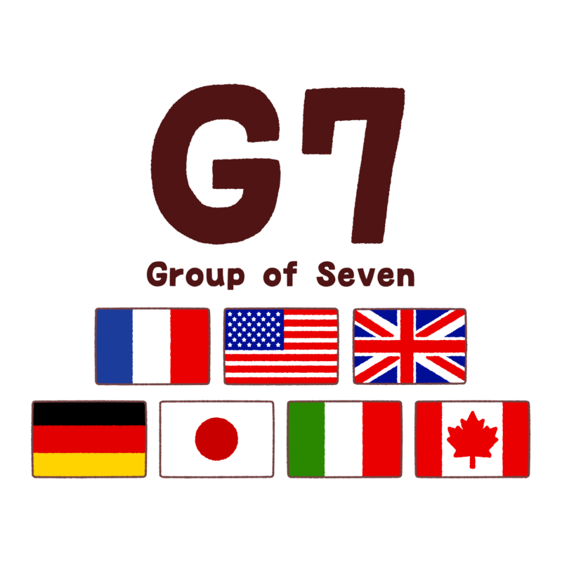 G7のイラスト