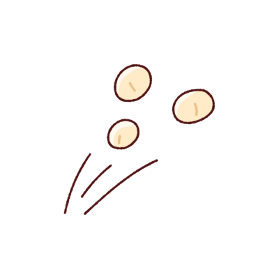 節分の豆まきのイラスト