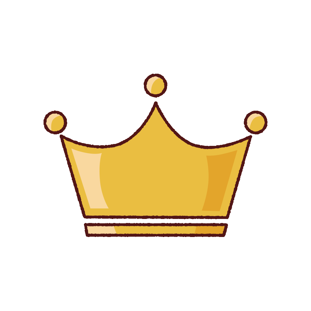 王冠のイラスト