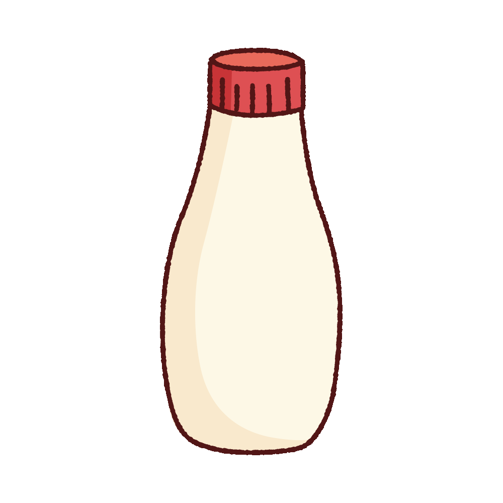 マヨネーズのイラスト