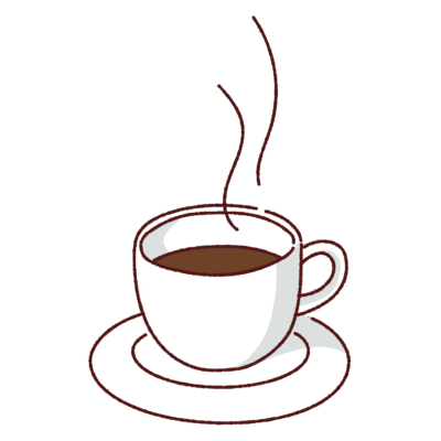 コーヒーカップのイラスト